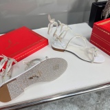 Women R*ᴇɴᴇ C*ᴀᴏᴠɪʟʟᴀ Top Sandals