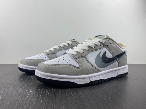 N*ike SB Dunk Low STENCIL SWOOSH FD0661-100