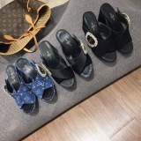 Women L*ouis V*uitton Top Slippers