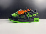 OFF-WHITE x N*ike Air Rubber Dunk “Green Strike” CU6015-001