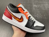 Air Jordan 1 Low GS “Flaming Swoosh”