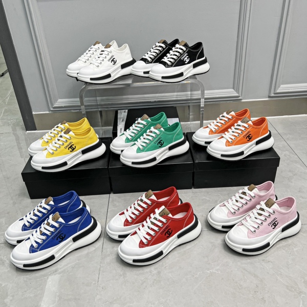 Women C*hanel Top Sneaker