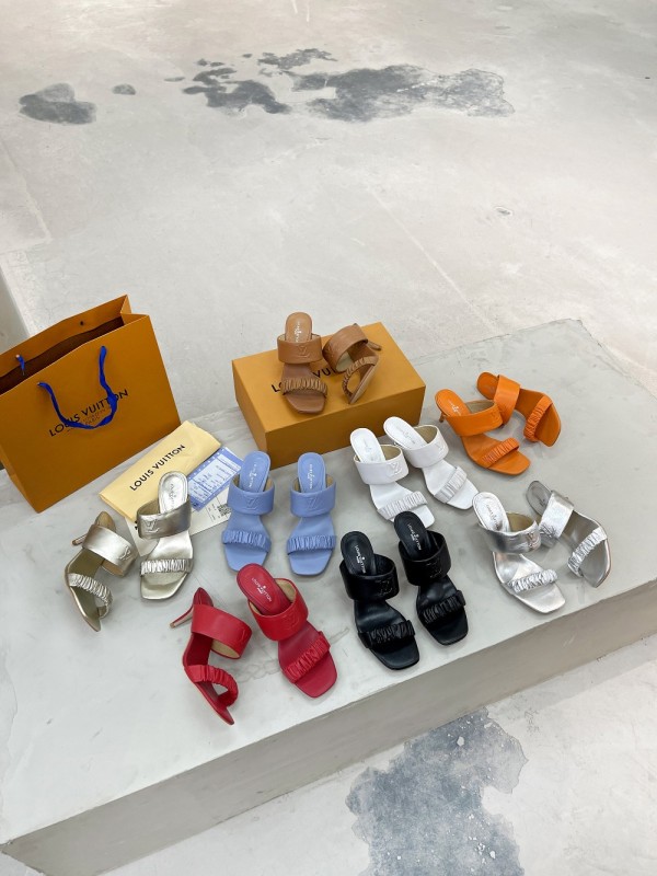Women L*ouis V*uitton Top Slippers