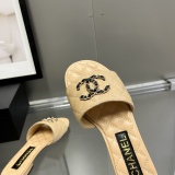 Women C*hanel Top Slippers