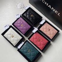 C*hanel Wallets Top Quality 11*7.5*1CM