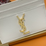Y*SL Wallets Top Quality 10*7.5*0.5CM