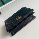 G*ucci Wallets Top Quality 11*9*3CM