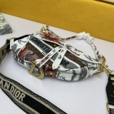 D*ior Top Bag 24*6*18cm