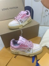Men Women L*ouis V*uitton Top Sneakers Message US pics for More products on whatsapp