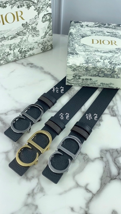 D*ior Belts Top Quality 34MM