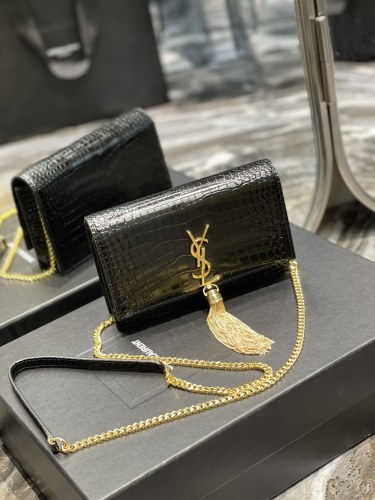 Y*SL Bag Top Quality 19*12.5*4CM