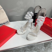 Women R*ᴇɴᴇ C*ᴀᴏᴠɪʟʟᴀ Top High Heels 12.5CM