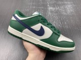 The N*ike Dunk Low Lands in Gorge Green DD1503-300