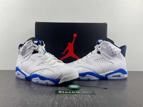 Air Jordan 6 SPORT BLUE 384664-107