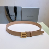 B*alenciaga Belts Top Quality 30MM