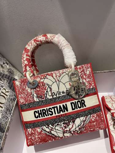 D*ior Top Bag 24*20*11cm