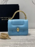 B*vlgari Top Quality Bag 19.2*15*6CM