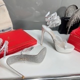 Women R*ᴇɴᴇ C*ᴀᴏᴠɪʟʟᴀ Top High Heels 12.5CM