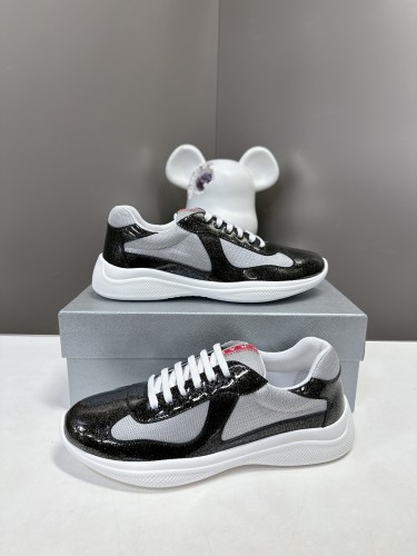 Mens Womens P*rada Top Sneakers