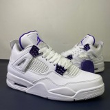 Air Jordan 4 Retro Metallic Purple (GS) CT8527-115