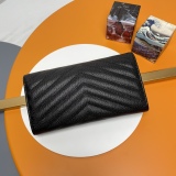 Y*SL Wallets Top Quality 19*11*3CM