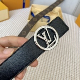 L*ouis V*uitton Belts Top Quality 30MM