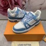 Men Women L*ouis V*uitton Top Sneakers Message US pics for More products on whatsapp