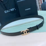 C*hanel Belts Top Quality 30MM