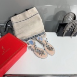 Women R*ᴇɴᴇ C*ᴀᴏᴠɪʟʟᴀ Top Sandals