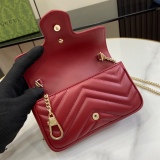 G*ucci Top Bag 10*16.5*4.5CM