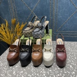 Women G*ucci Top Sandals 13.5CM