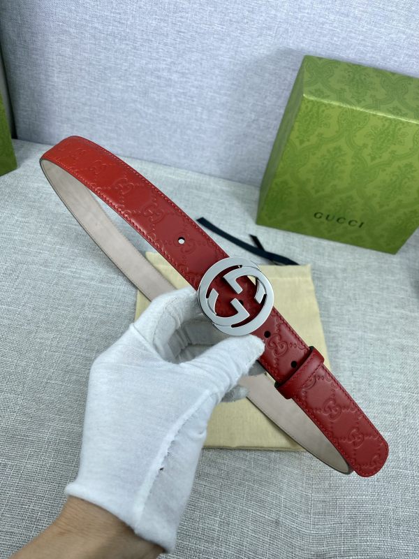 G*ucci Belts Top Quality 30MM