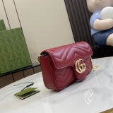 G*ucci Top Bag 10*16.5*4.5CM