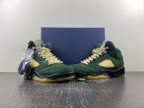J*ordan 5 Navy Green” FZ5758-003