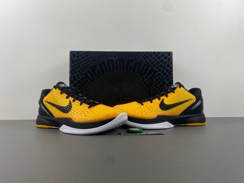 S2 KOBE 6 PROTRO “LIGHTBULB” BLACK YELLOW 429659-700