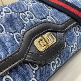 G*ucci Top Bag 12.5*27.5*6.5CM