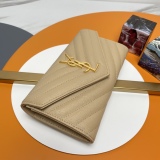 Y*SL Wallets Top Quality 19*11*3CM