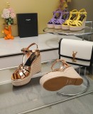 Women Y*SL Top Sandals 14CM