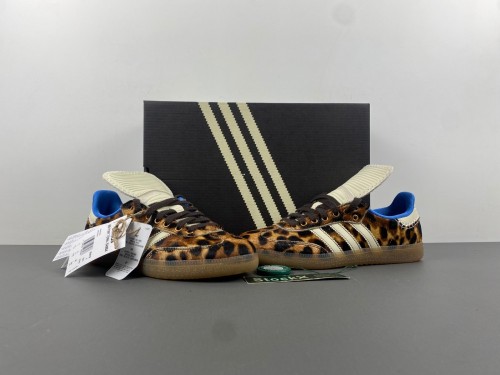 W*ales B*onner x a*didas Samba Pony Leopard IE0578