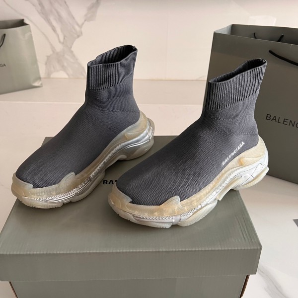 Men Women B*alenciaga Top Sneakers