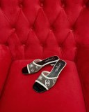Women C*hanel Top Slippers