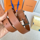 L*ouis V*uitton Belts Top Quality 35MM