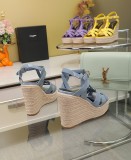 Women Y*SL Top Sandals 14CM