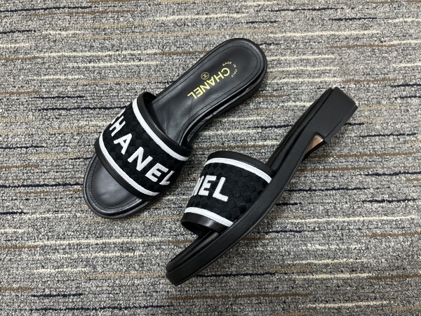 Women C*hanel Top Slippers