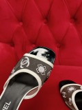 Women C*hanel Top Slippers