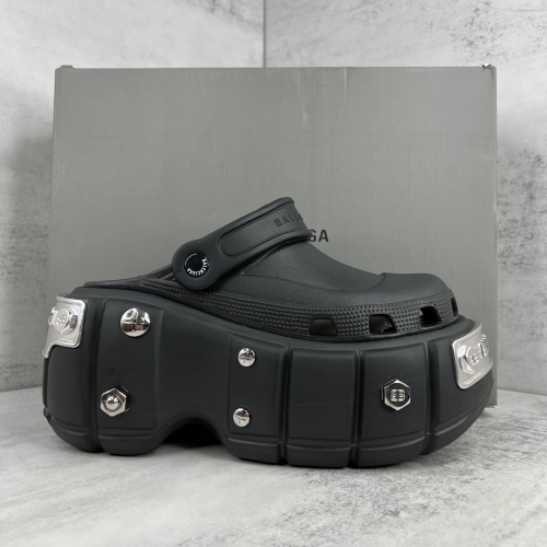 Men Women C*rocs x Ba*lenciaga Hardcrocs Slide