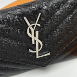 Y*SL Wallets Top Quality 19*11*3CM