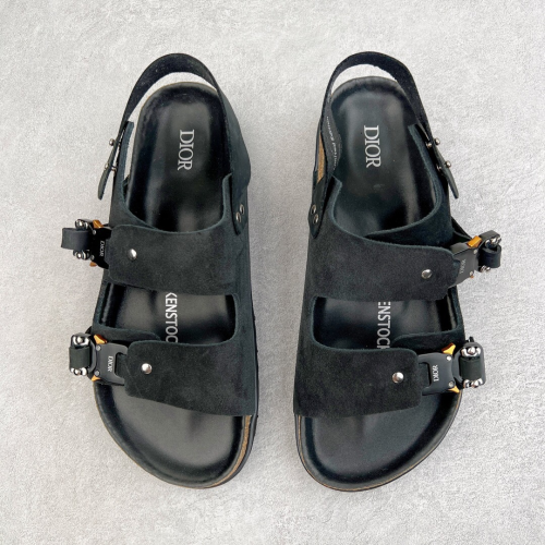 Men Women D*ior x B*irkenstock Top Sandals