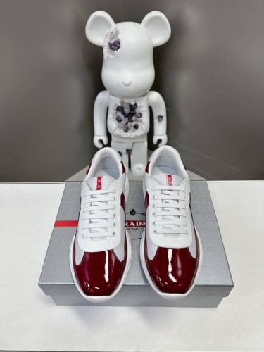 Mens Womens P*rada Top Sneakers