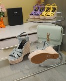 Women Y*SL Top Sandals 14CM